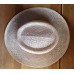 s Straw Hat Silver Brown Belt Tan Summer Hat Stylish Look Made In USA  eb-01142657